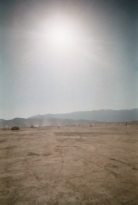 This is burning man to me: The desert and the sun.
